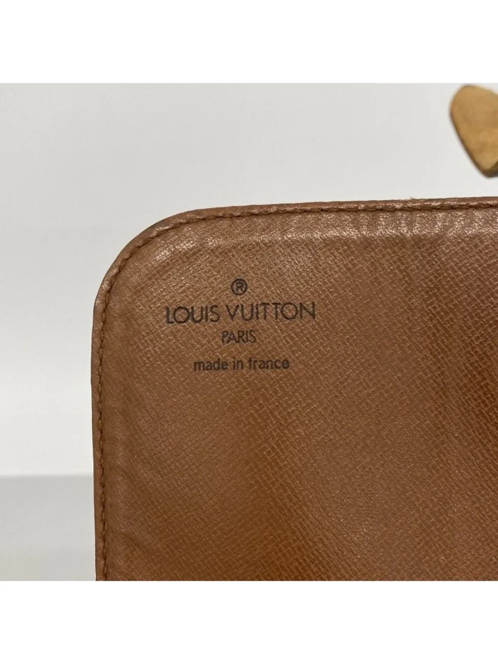 Louis Vuitton Shoulder Bag Monogram Cartouchiere MM Brown